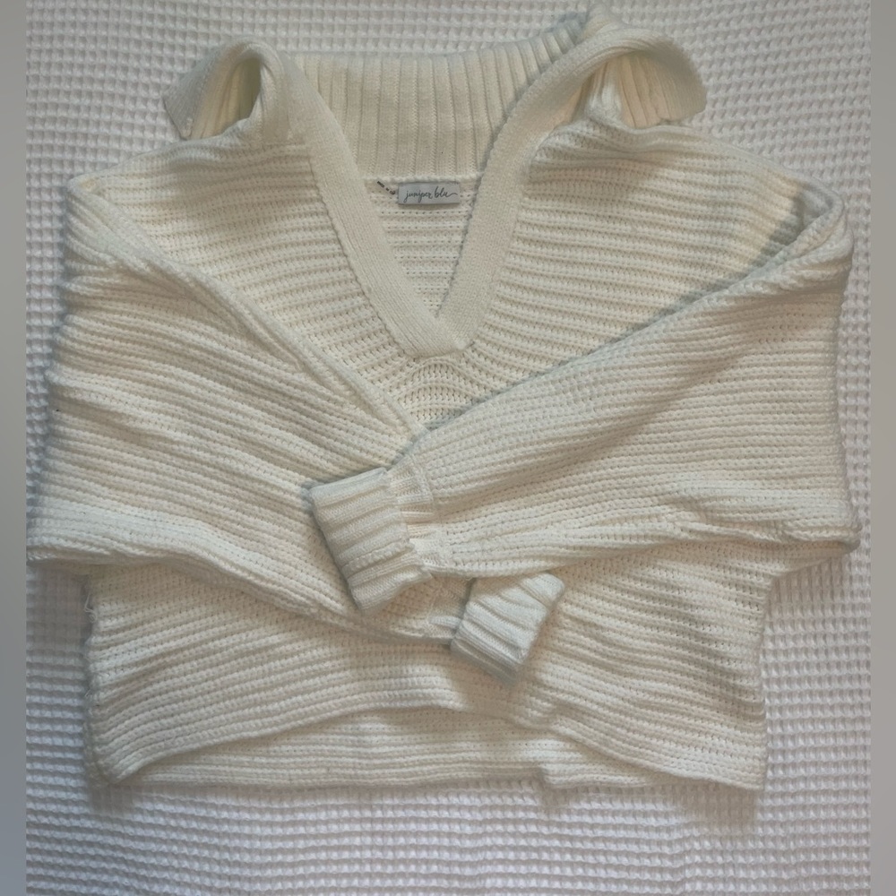 Juniper Blu (South Moon Under) White sweater